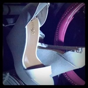 Size 10 all white wedges.